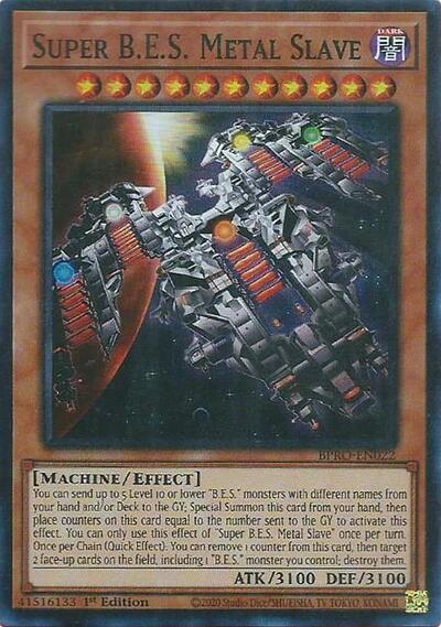 Super B.E.S. Metal Slave (Super Rare) [BPRO-EN022-SuR]