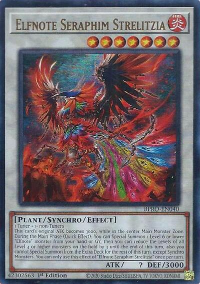 Elfnote Seraphim Strelitzia (Ultra Rare) [BPRO-EN040-UR]