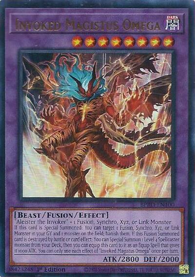 Invoked Magistus Omega (Ultra Rare) [BPRO-EN100-UR]
