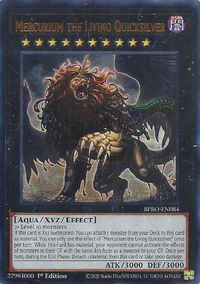 Mercurium the Living Quicksilver (Ultra Rare) [BPRO-EN084-UR]