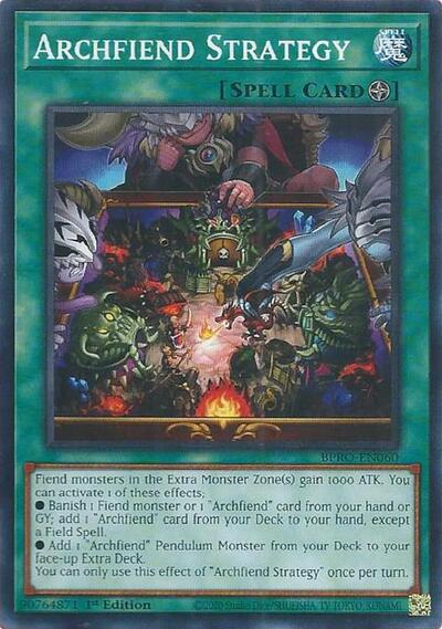 Archfiend Strategy (Rare) [BPRO-EN060-R]