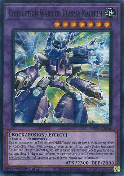 Conduction Warrior Plasma Magnum (Super Rare) [BPRO-EN034-SuR]