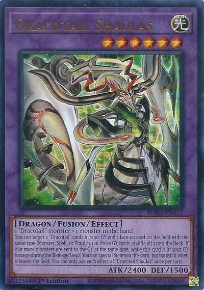 Dracotail Shaulas (Ultra Rare) [BPRO-EN037-UR]