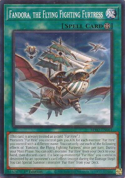 Fandora, the Flying Fighting Furtress (Common) [BPRO-EN061-C]
