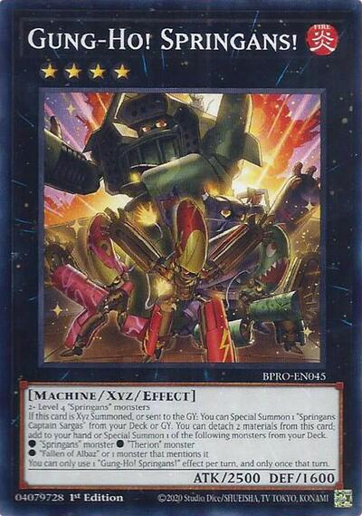 Gung-Ho! Springans! (Common) [BPRO-EN045-C]