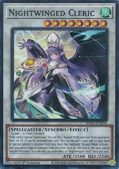Nightwinged Cleric (Common) [BPRO-EN038-C]