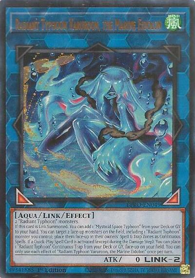 Radiant Typhoon Varuroon, the Marine Eidolon (Ultra Rare) [BPRO-EN049-UR]
