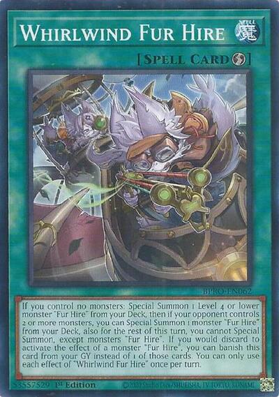 Whirlwind Fur Hire (Common) [BPRO-EN062-C]