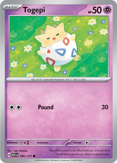 Togepi - 080/217 (Common) [ASC-080-C]