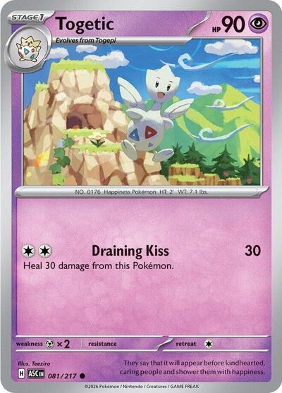 Togetic - 081/217 (Common) [ASC-081-C]