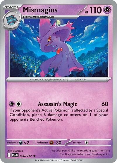 Mismagius - 086/217 (Rare) [ASC-086-R]
