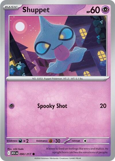 Shuppet - 090/217 (Common) [ASC-090-C]