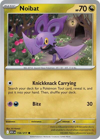 Noibat - 156/217 (Common) [ASC-156-C]