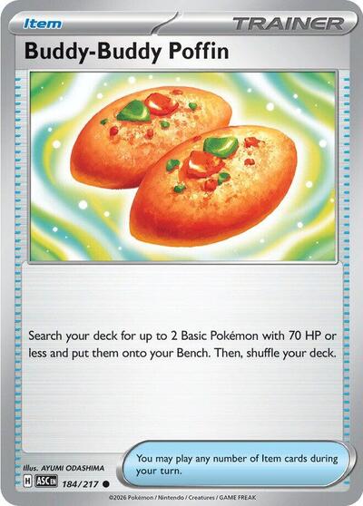Buddy-Buddy Poffin - 184/217 (Common) [ASC-184-C]
