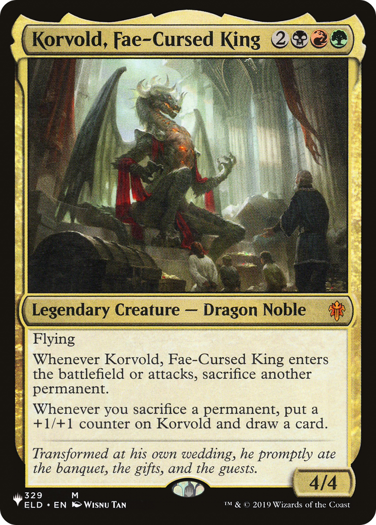 Korvold, Fae-Cursed King [PLST-ELD-329]