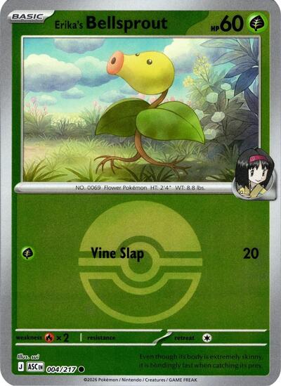 Erika's Bellsprout (Poke Ball) - 004/217 (Common) [ASC-004-C]