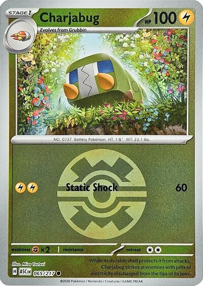 Charjabug (Quick Ball) - 065/217 (Common) [ASC-065-C]