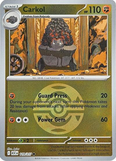 Carkol (Dusk Ball) - 119/217 (Common) [ASC-119-C]