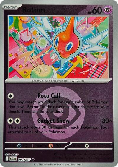 Rotom (Energy Symbol Pattern) - 092/217 (Common) [ASC-092-C]