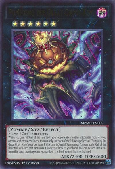 Pumpking the Great Ghost King (Ultra Rare) [MZMU-EN005-UR]
