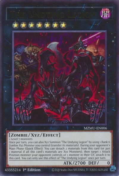 The Undying Legion (Ultra Rare) [MZMU-EN006-UR]