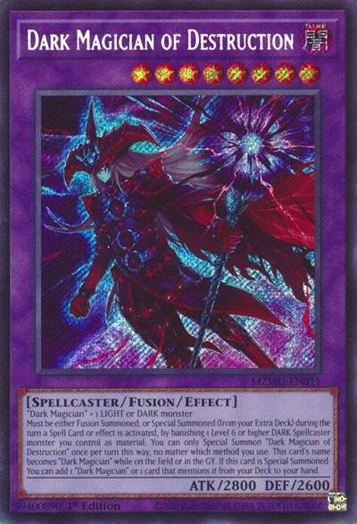 Dark Magician of Destruction (Secret Rare) [MZMU-EN011-SeR]