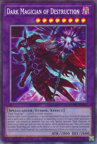 Dark Magician of Destruction (Collector's Rare) [MZMU-EN011-CR]