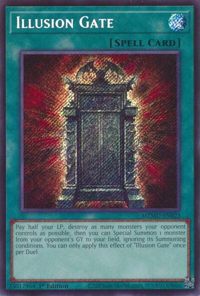 Illusion Gate (Secret Rare) [MZMU-EN023-SeR]