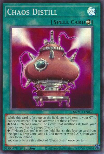 Chaos Distill (Super Rare) [MZMU-EN026-SuR]