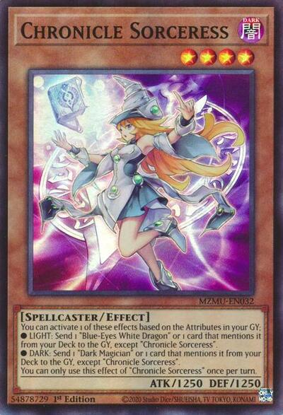 Chronicle Sorceress (Super Rare) [MZMU-EN032-SuR]