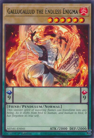 Gallugallud the Endless Enigma (Rare) [MZMU-EN041-R]