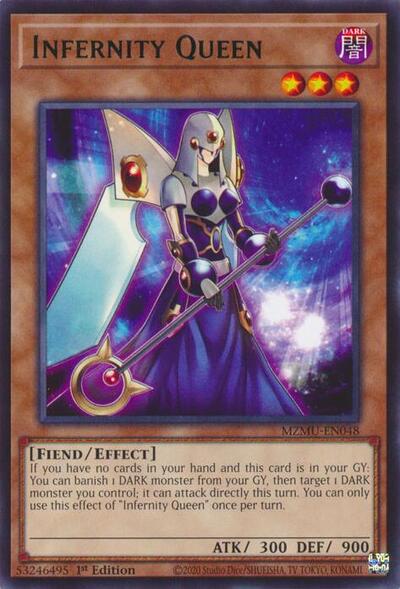 Infernity Queen (Rare) [MZMU-EN048-R]