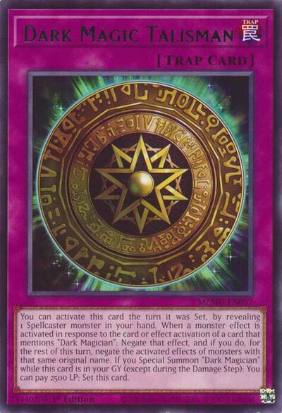 Dark Magic Talisman (Rare) [MZMU-EN057-R]