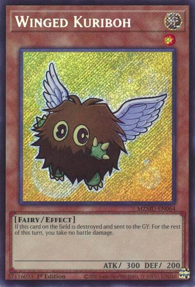 Winged Kuriboh (Secret Rare) [MZMU-EN064-SeR]