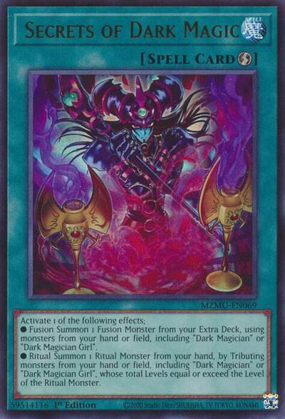 Secrets of Dark Magic (Ultra Rare) [MZMU-EN069-UR]