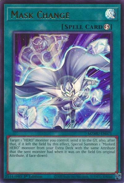 Mask Change (Ultra Rare) [MZMU-EN071-UR]