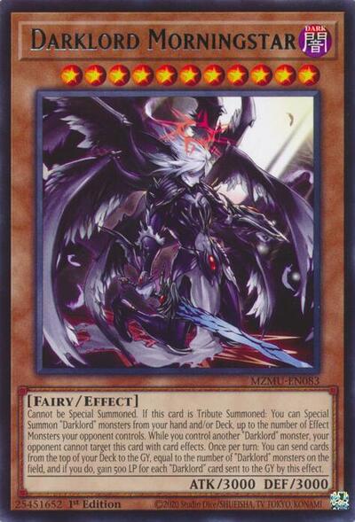 Darklord Morningstar (Rare) [MZMU-EN083-R]