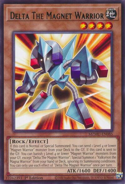 Delta The Magnet Warrior (Rare) [MZMU-EN085-R]
