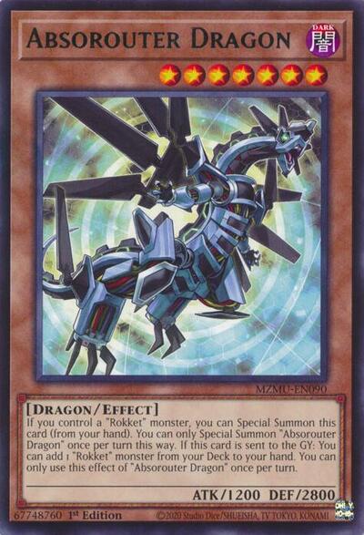 Absorouter Dragon (Rare) [MZMU-EN090-R]