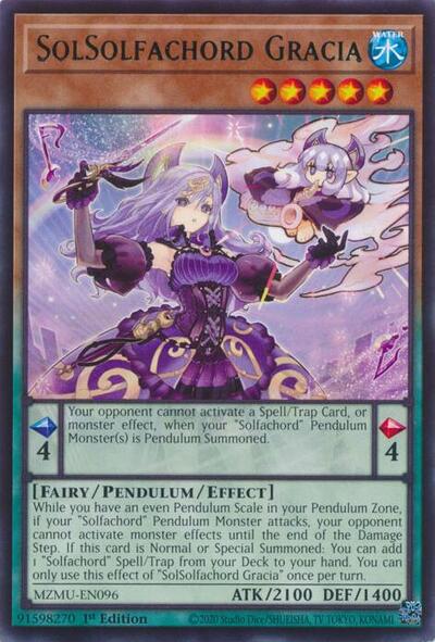 SolSolfachord Gracia (Rare) [MZMU-EN096-R]