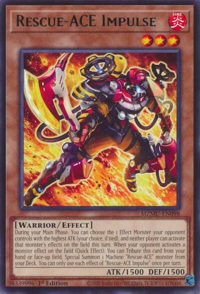 Rescue-ACE Impulse (Rare) [MZMU-EN098-R]