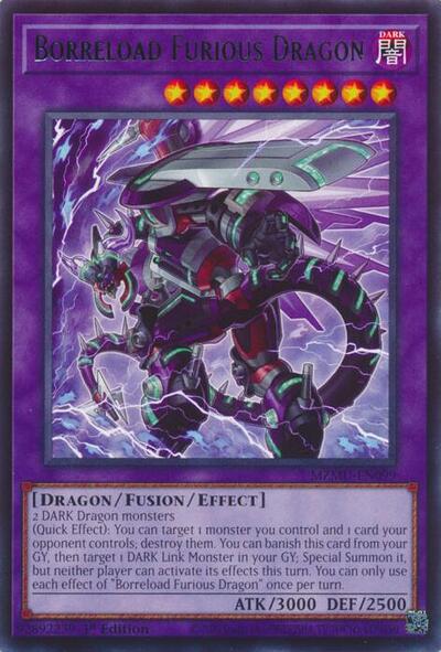 Borreload Furious Dragon (Rare) [MZMU-EN099-R]