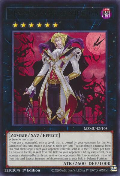 Dhampir Vampire Sheridan (Rare) [MZMU-EN103-R]