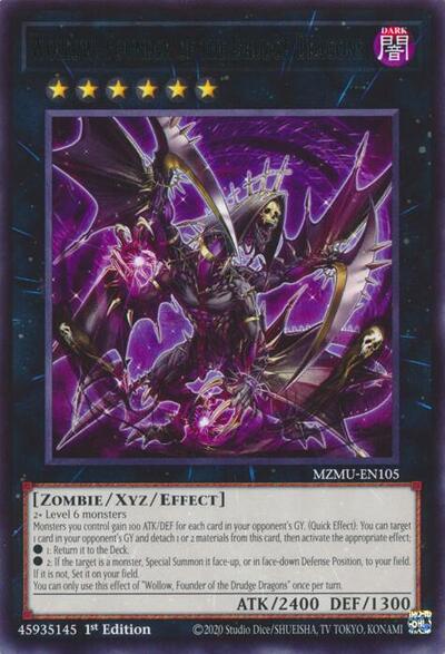 Wollow, Founder of the Drudge Dragons (Rare) [MZMU-EN105-R]
