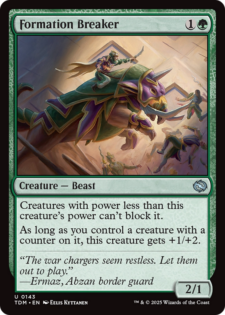 Formation Breaker [TDM-143]