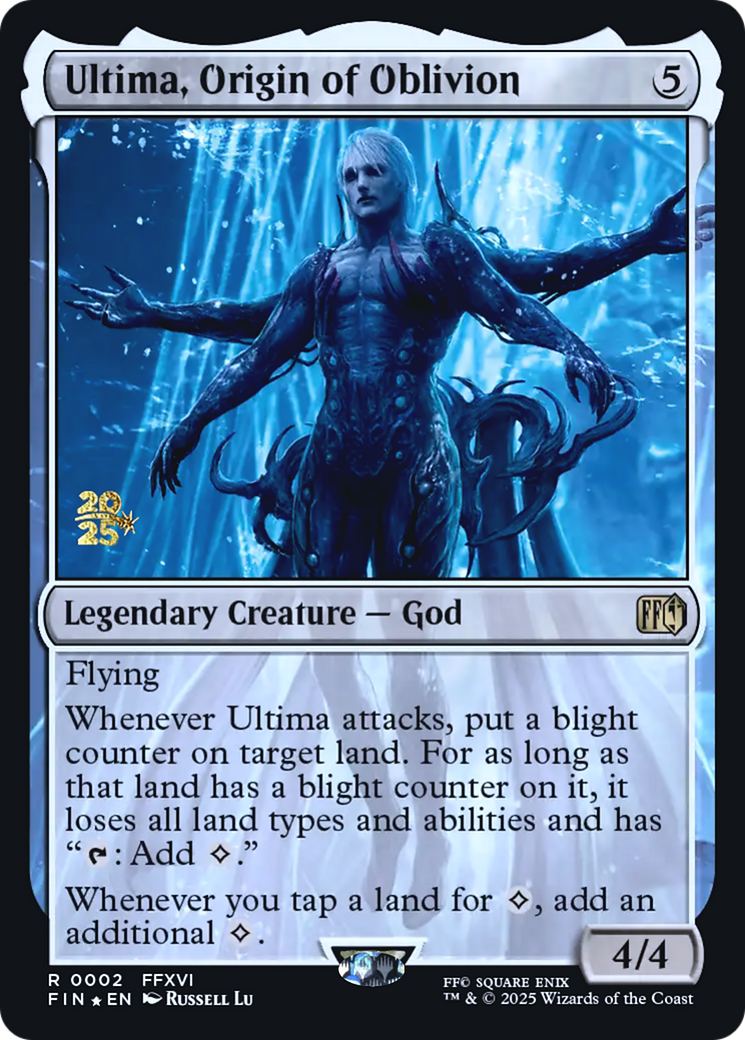 Ultima, Origin of Oblivion - Prerelease Promo [PFIN-2s]