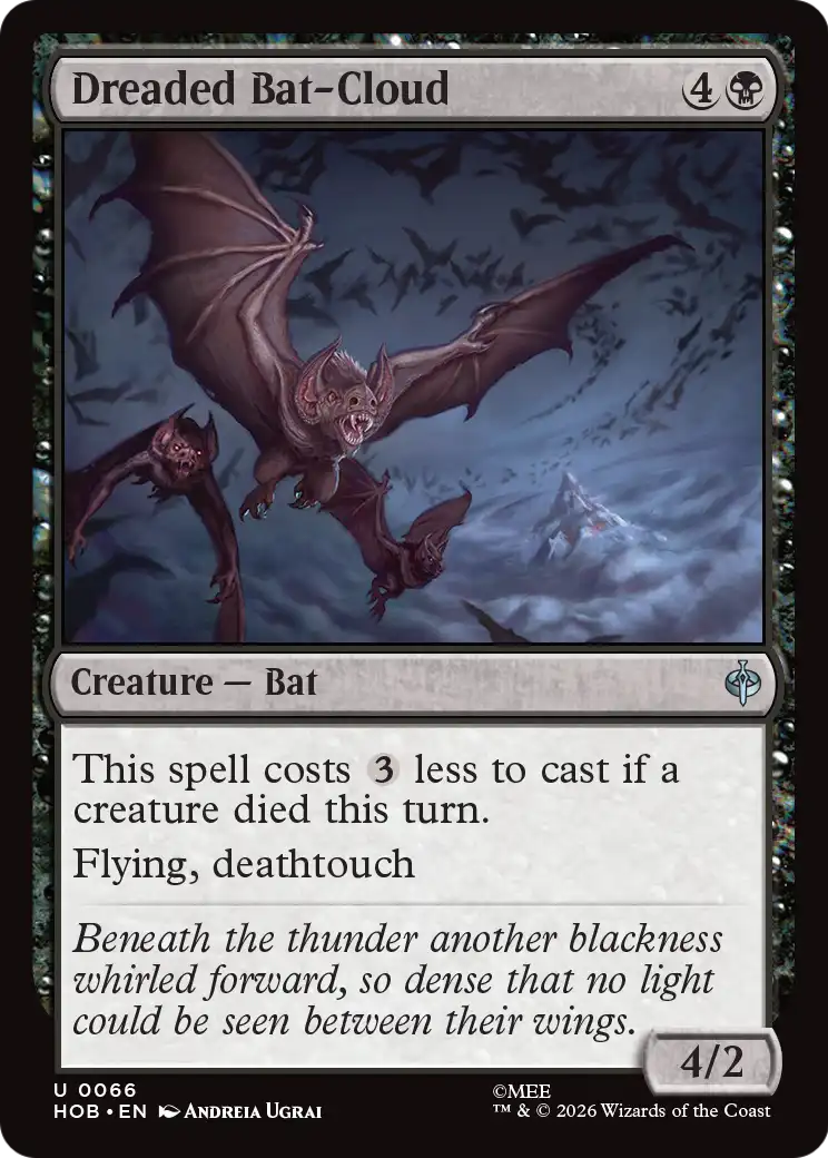 Dreaded Bat-Cloud [HOB-66]