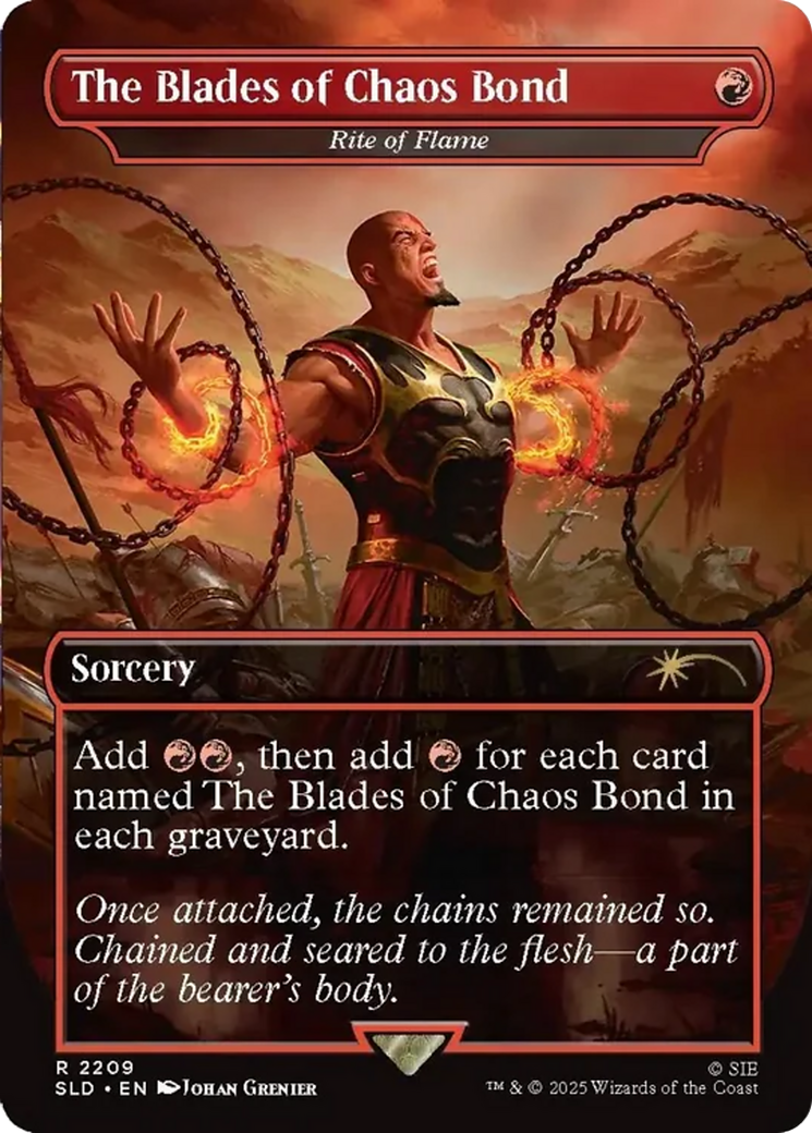Rite of Flame - Borderless - Full Art [SLD-2209]