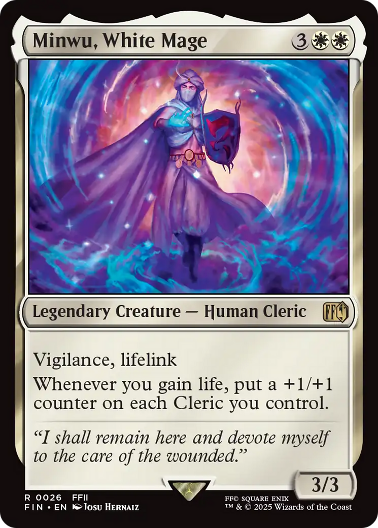 Minwu, White Mage [FIN-26]