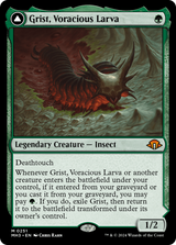 Grist, Voracious Larva // Grist, the Plague Swarm [MH3-251]